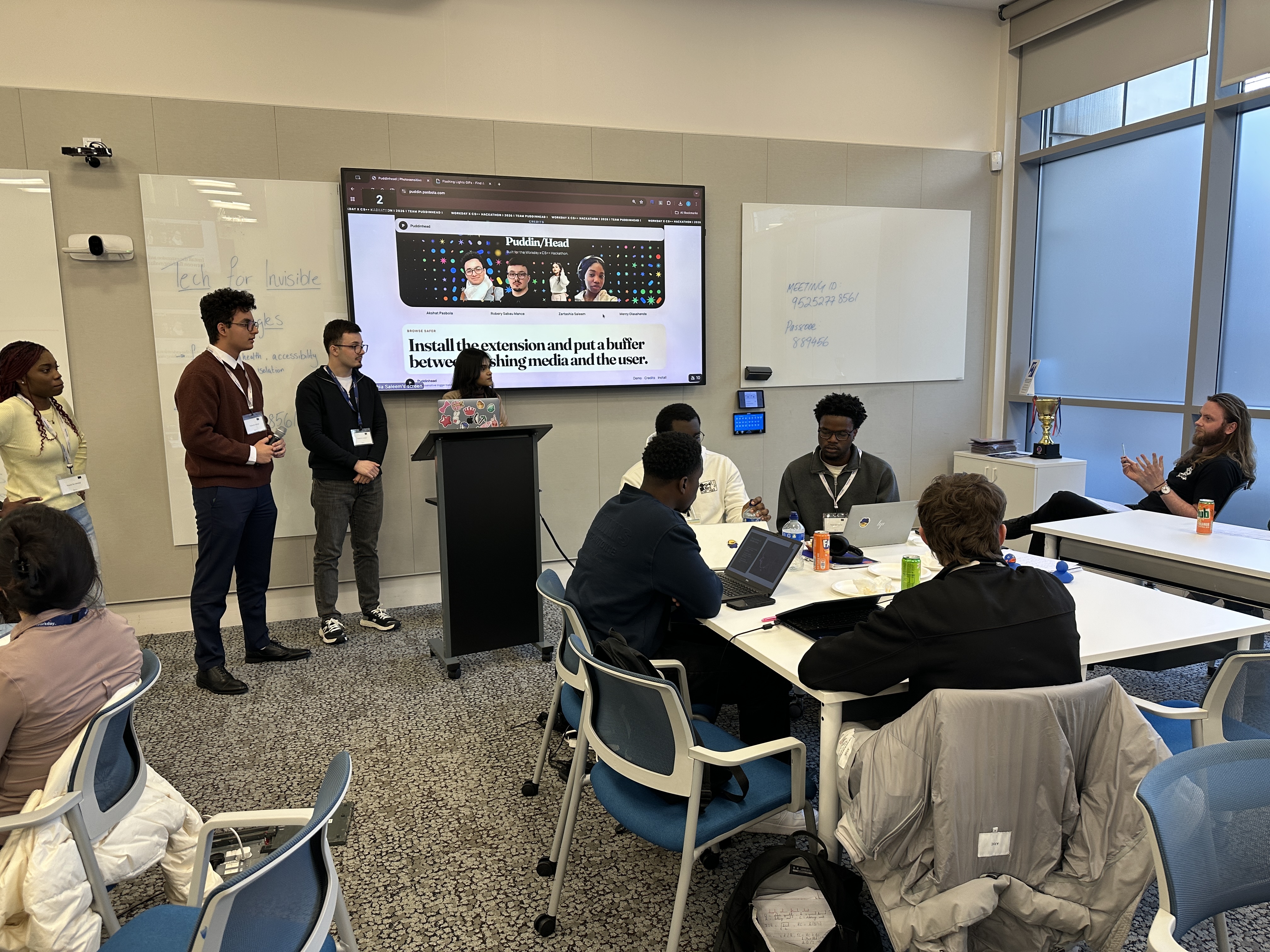 Lavender team event photo