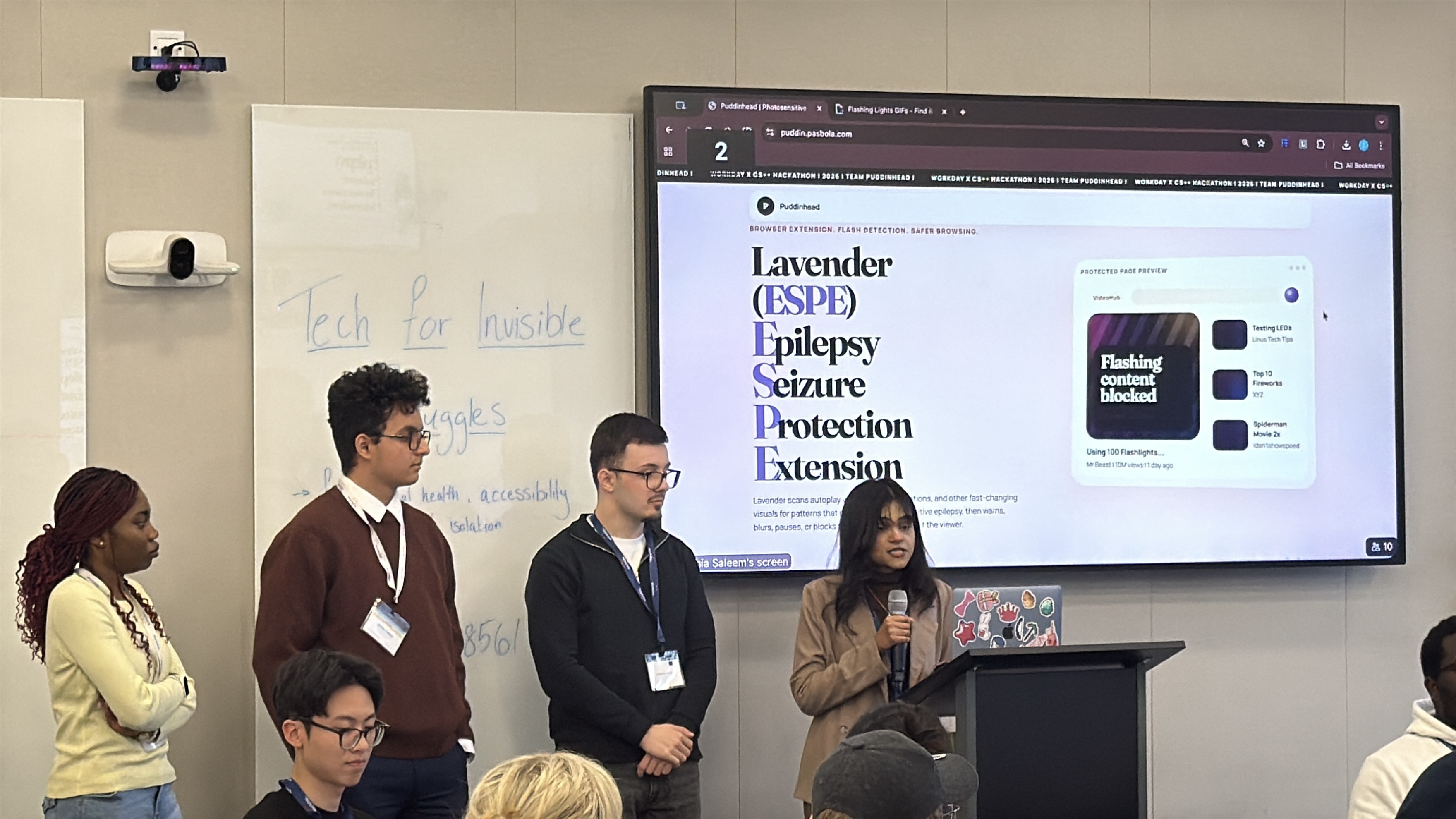 Lavender project showcase moment